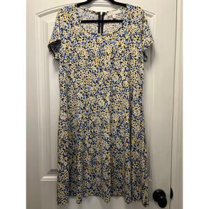 Michael Michael Kors Women’s Short Sleeve Floral Print‎ Mini Dress Size 1X Multi